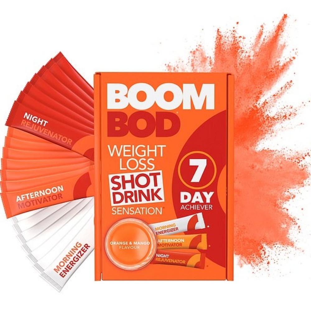 BoomBod Shot mango Acheiver 14 day supply